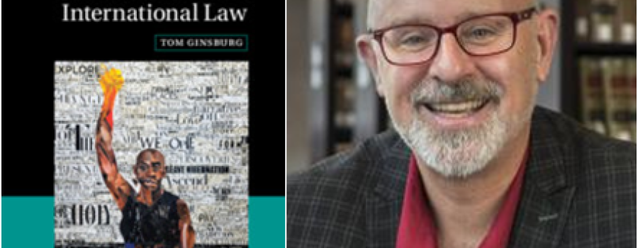 2022 Book of the Year Award Recognizes Tom Ginsburg for Democracies and International Law