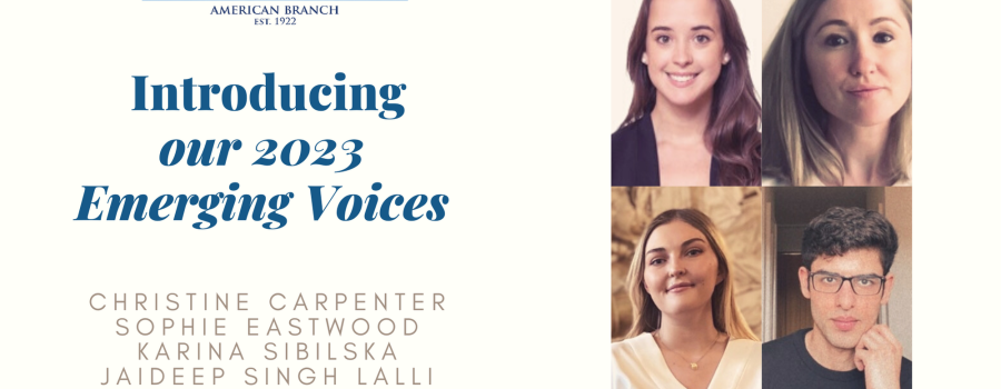 Introducing Our 2023 Emerging Voices Panelists